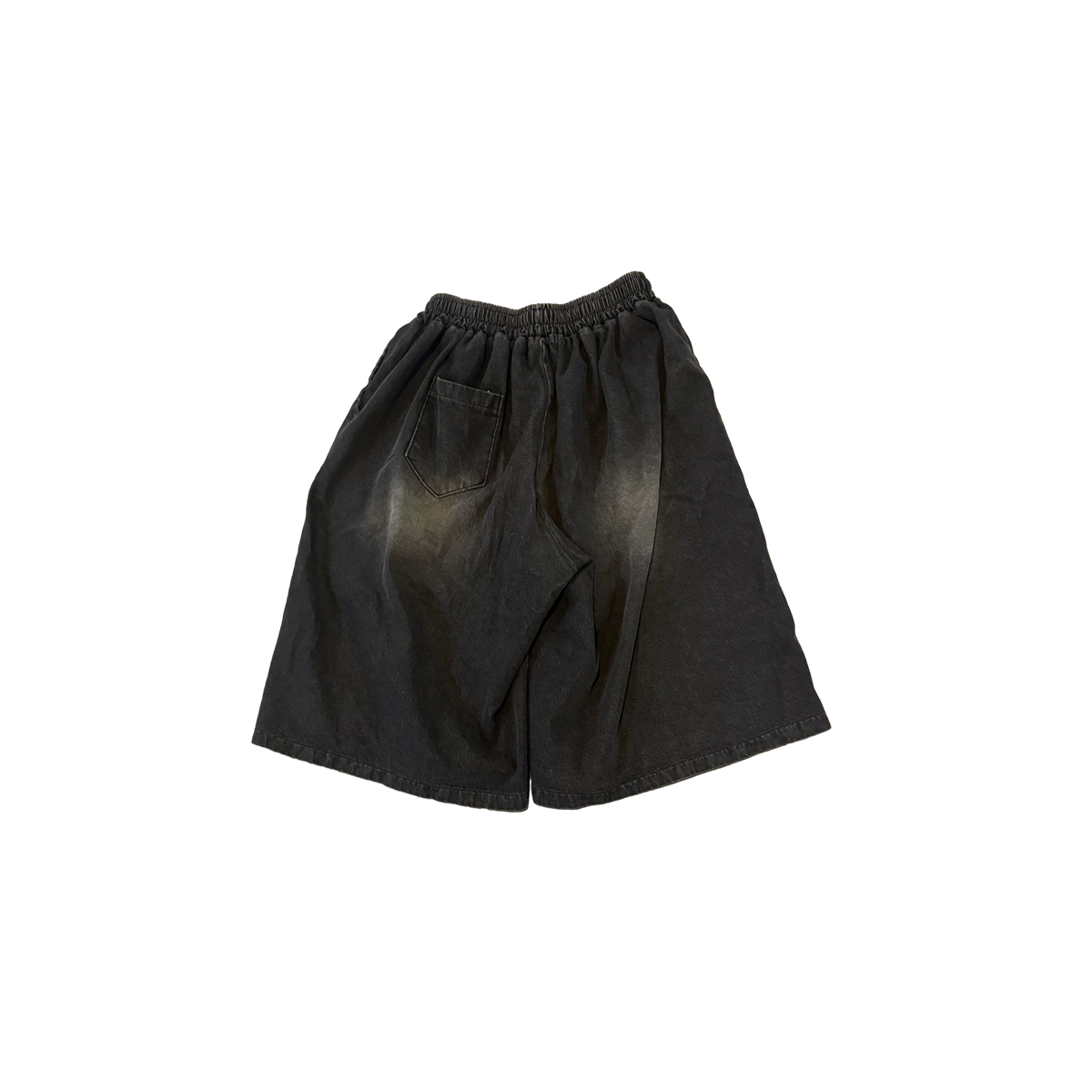 NIGHT FADE JORTS (Charcoal Black)